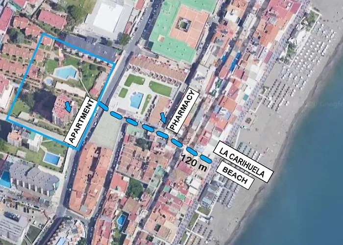 Aloha Amazing Sea Views At Carihuela Lägenhet *